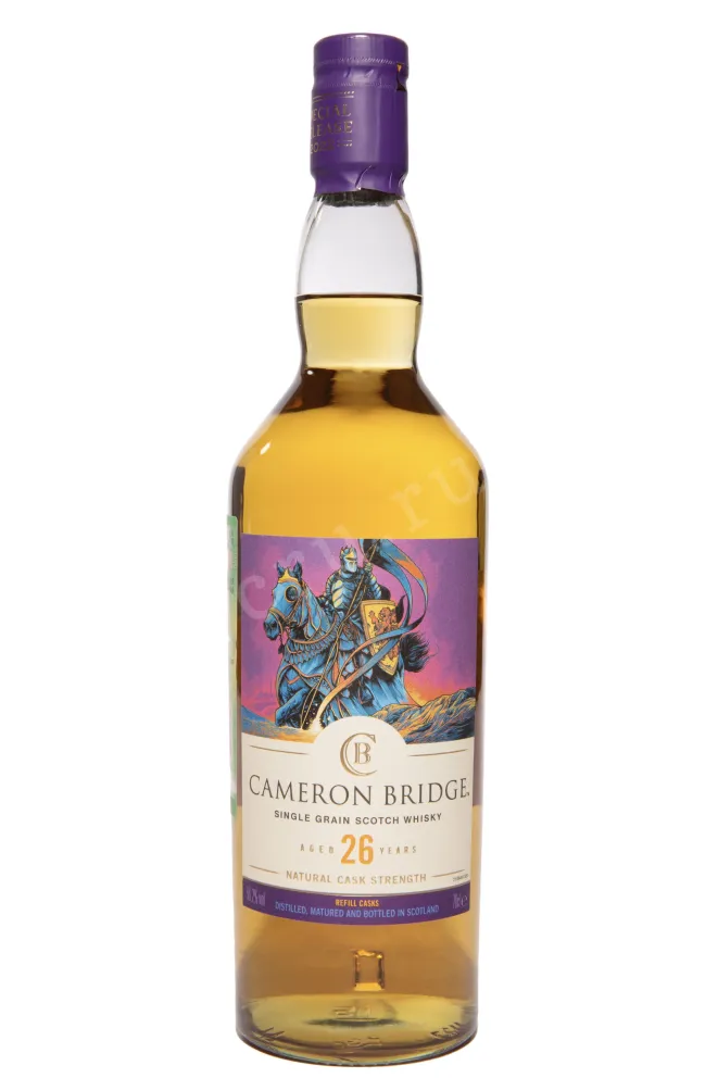 Бутылка Cameron Bridge 26 Years Single Grain in tube 0.7 л