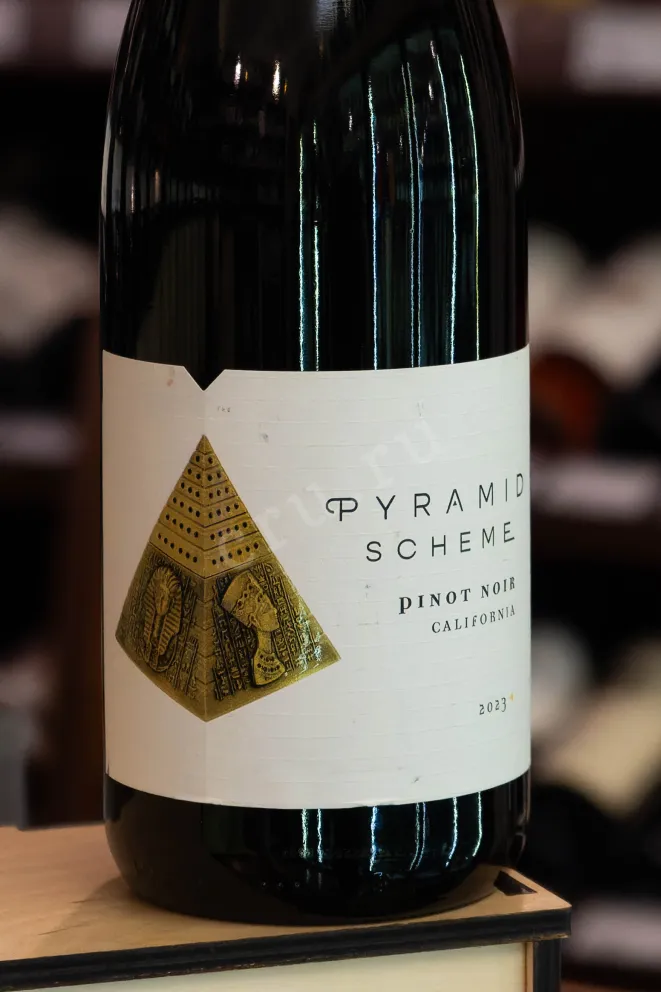 В магазине Крю Профи Pyramid Scheme California Pinot Noir 2023 0.75 л