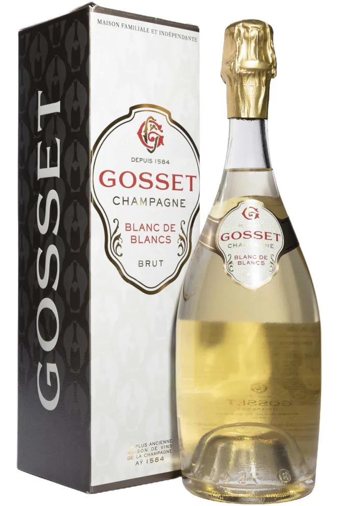Шампанское Gosset Blanc De Blancs Brut in gift box 2019 0.75 л