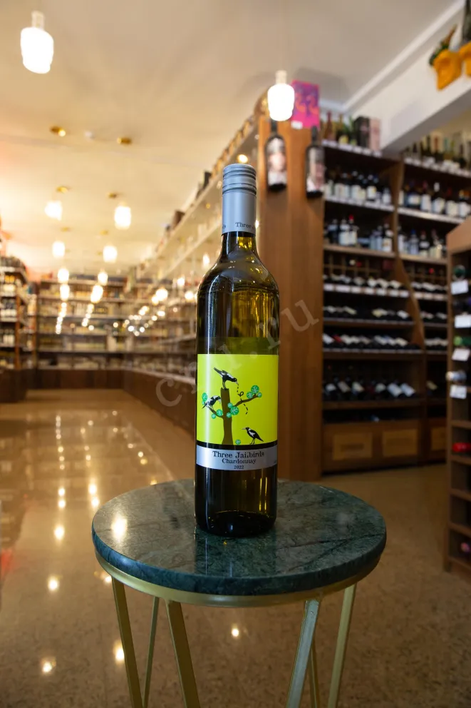 Вино Three Jailbirds Chardonnay 2022 0.75 л
