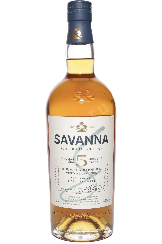 Бутылка Savanna 5 Years Old in gift box 0.7 л