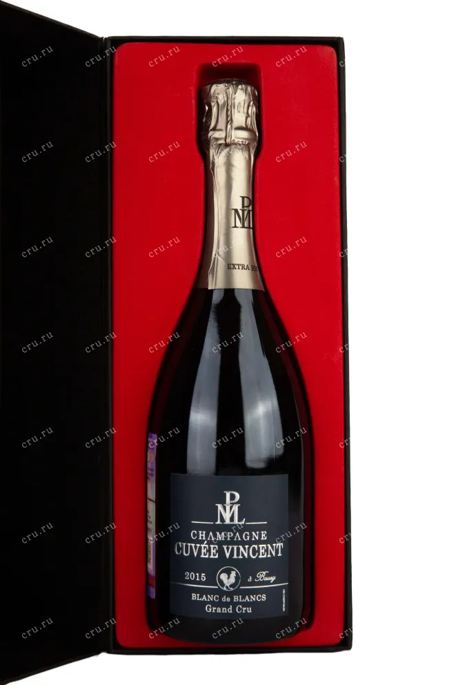 В подарочной коробке Paul Louis Martin Cuvee Vincent Vintage in gift box 2015 0.75 л