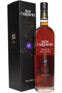 Ром Cartavio Gran Solera 15 Years Old in gift box  0.75 л