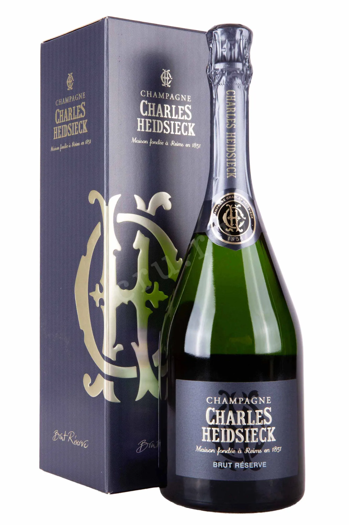 Charles Heidsieck Brut Reserve in gift box 2018 0.75 л купить