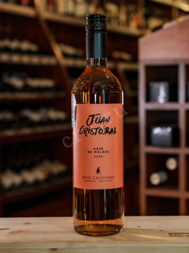 В магазине Крю Профи Juan Cristóbal Rose de Malbec 2024 0.75 л