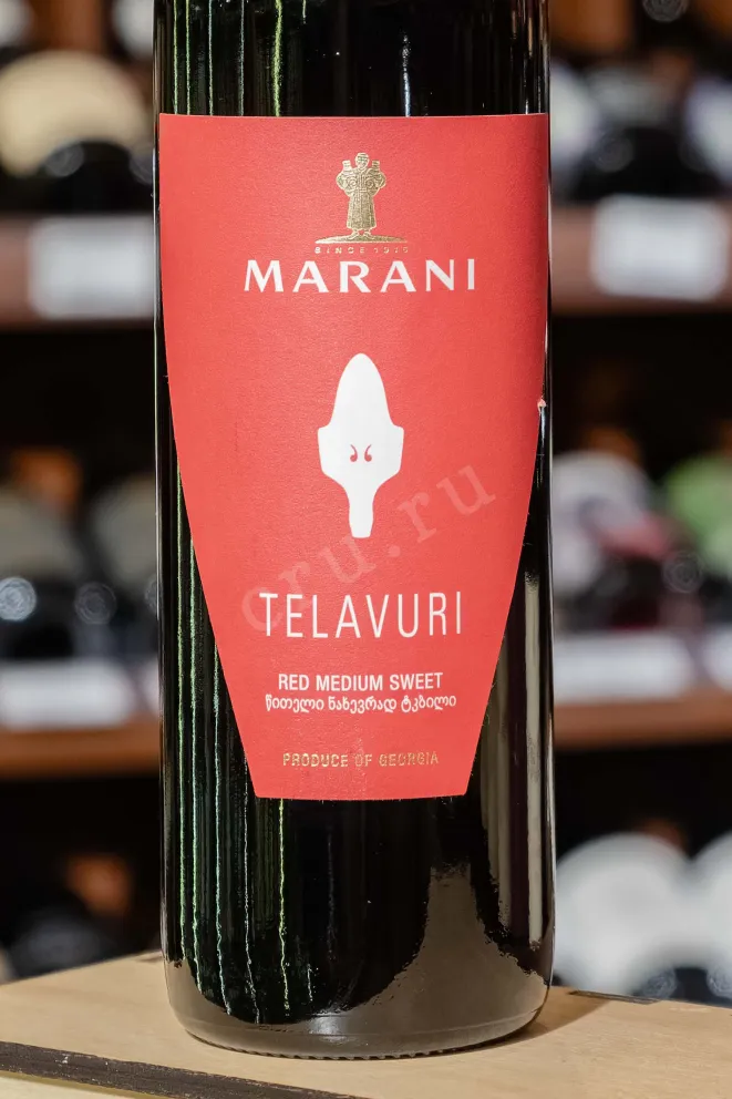 В магазине Крю Профи Marani Telavuri Red Medium Sweet 2023 0.75 л