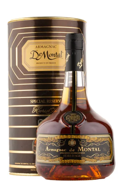 Арманьяк De Montal Hors d'Age in tube  0.7 л