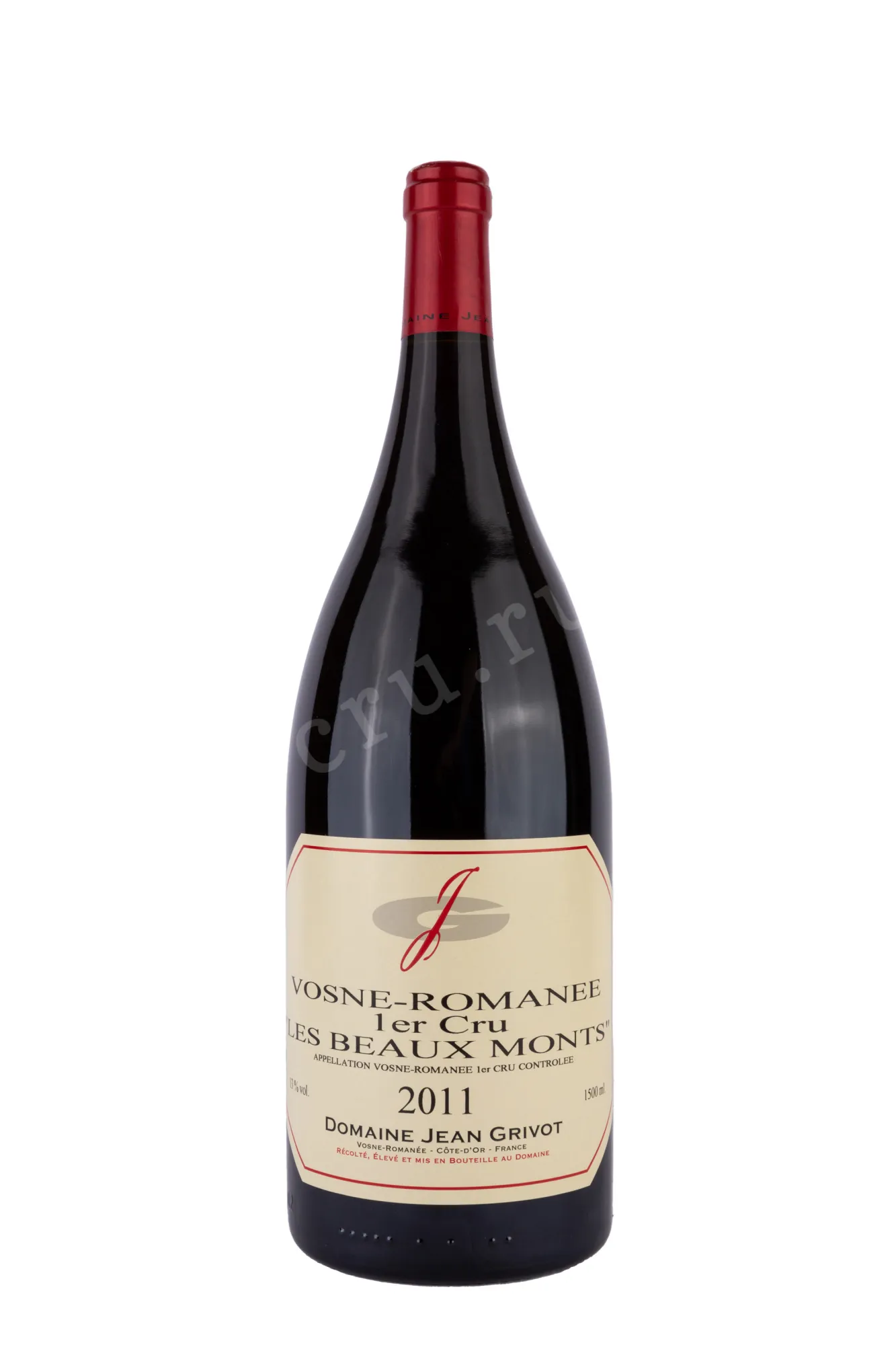 Фото — Вино Domaine Jean Grivot Vosne-Romanee 1er Cru Les Beaux Monts 2011 1.5 л