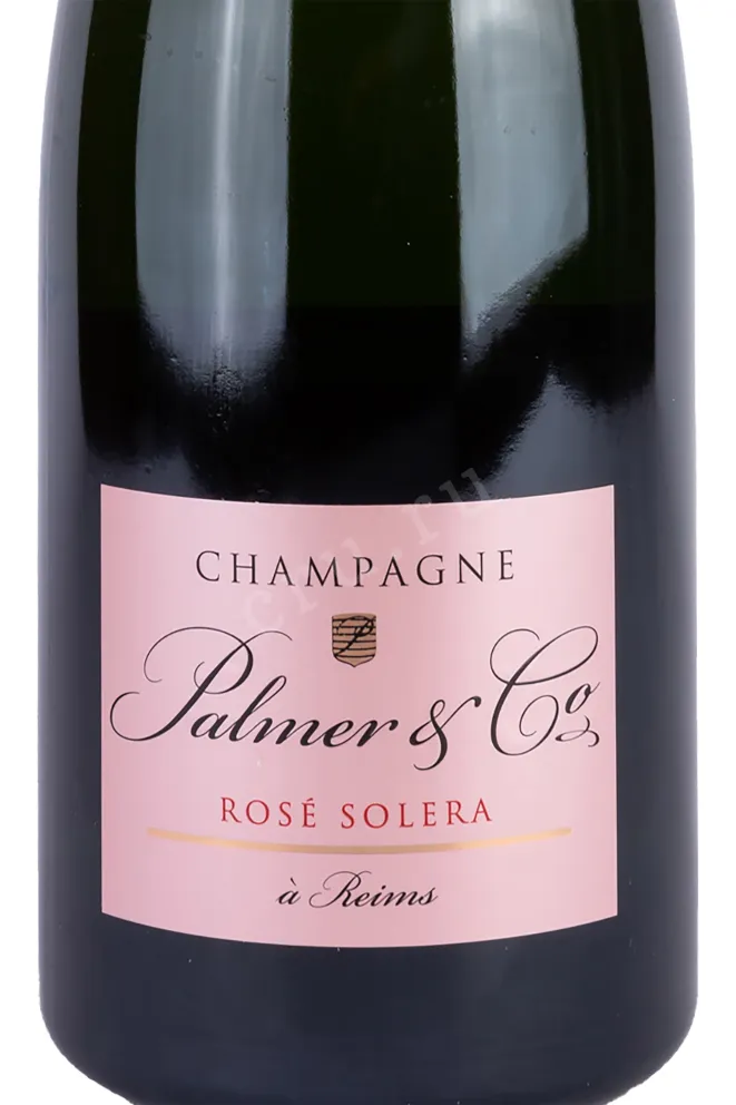 Этикетка Champagne Palmer & Co Rose Solera gift box 2019 1.5 л