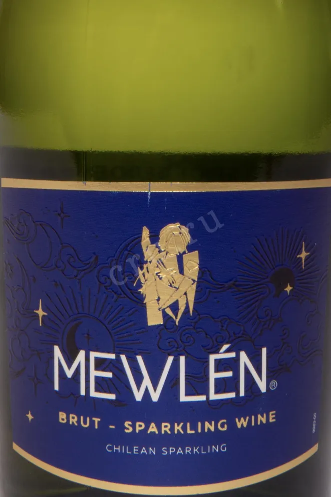 Этикетка Mewlen White Brut 2023 0.75 л