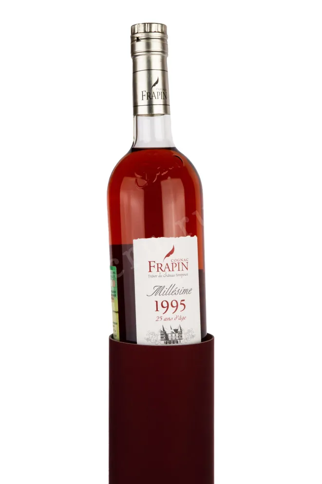 В тубе Frapin Millesime Cognac 25 ans age Grand Champagne in tube 1995 0.7 л
