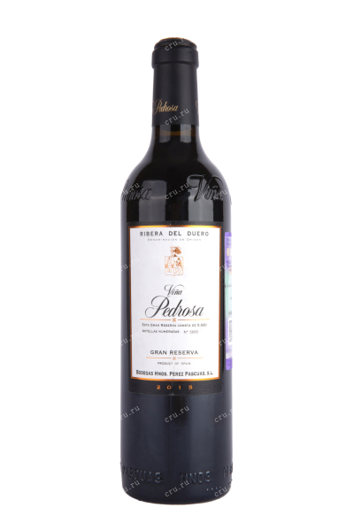 Вино Vina Pedrosa Gran Reserva Ribera del Duero 2016 0.75 л