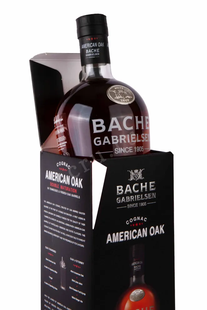 В подарочной коробке Bache-Gabrielsen American Oak gift box 0.7 л