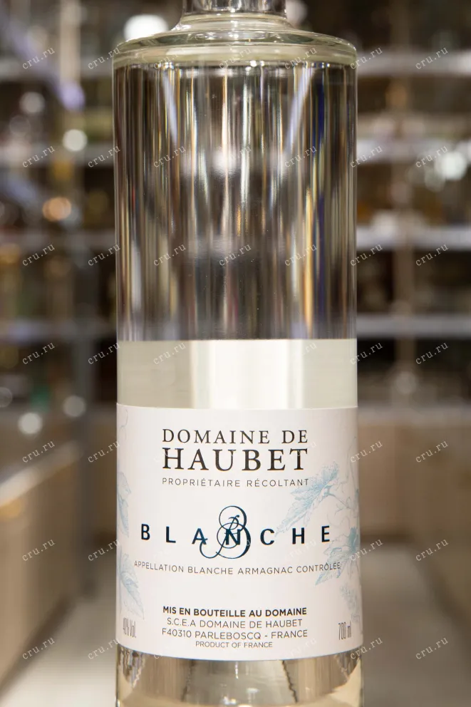 Этикетка Domaine de Haubet Blanche 0.7 л