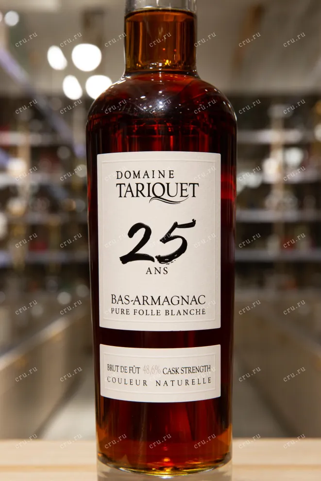 Этикетка Chateau du Tariquet Folle Blanche 25 Years 0.7 л