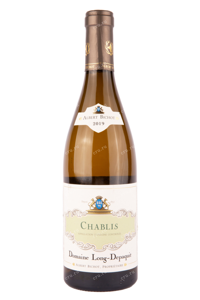 Вино Alber Bichot Domaine Long-Depaquit Chablis 2021 0.75 л