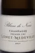 Этикетка Gonet-Medeville Blanc de Noirs Premier Cru Brut 2021 0.75 л