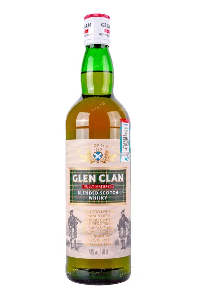 Виски Glen Clan Blended 3 years old  0.7 л