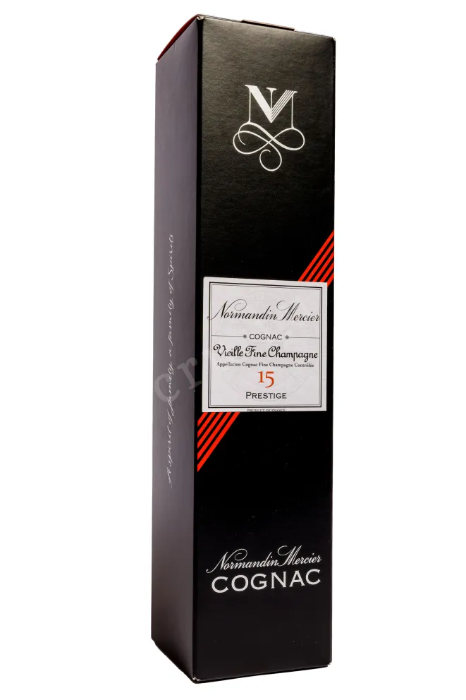 Подарочная упаковка J. Normandine-Mersier Vieille 2015 0.7 л