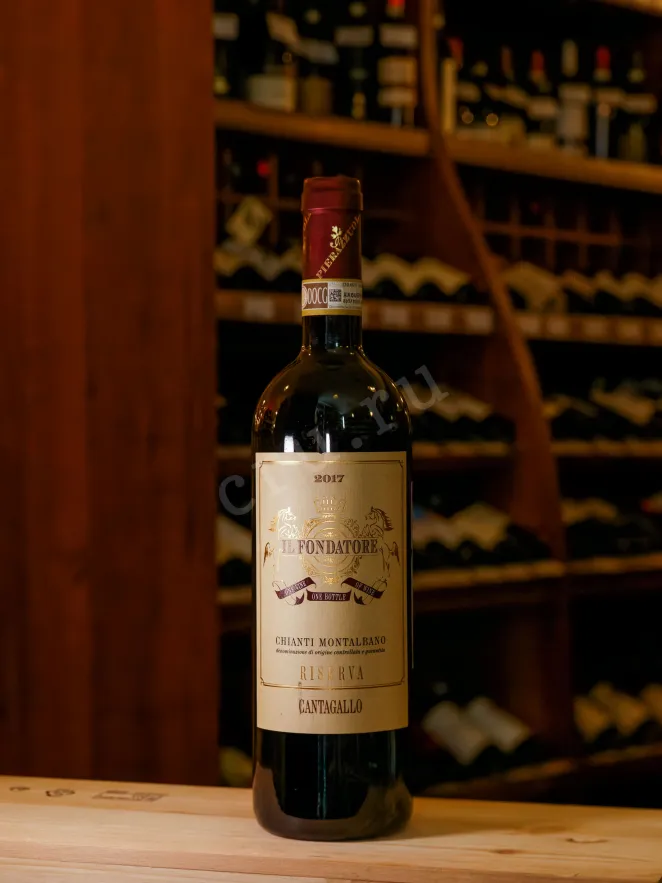 В магазине Крю Профи Tenuta Cantagallo Chianti Montalbano Riserva Il Fondatore 2017 0.75 л