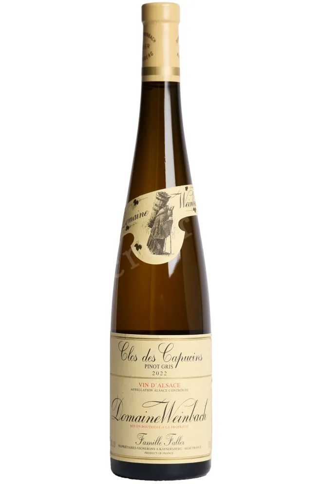 Вино Domaine Weinbach Pinot Gris Clos des Capucins 2022 0.7 л