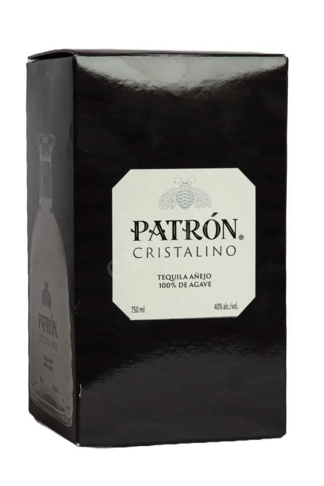 Подарочная коробка Tequila Patron Cristalino 0.75 л
