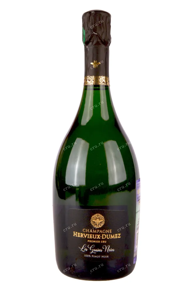 Шампанское Hervieux-Dumez Les Grains Noirs 2020 0.75 л