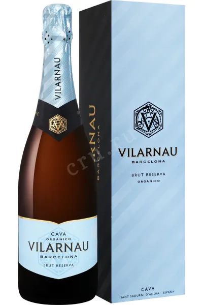 Игристое вино Vilarnau Brut Reserva Cava DO gift box  0.75 л