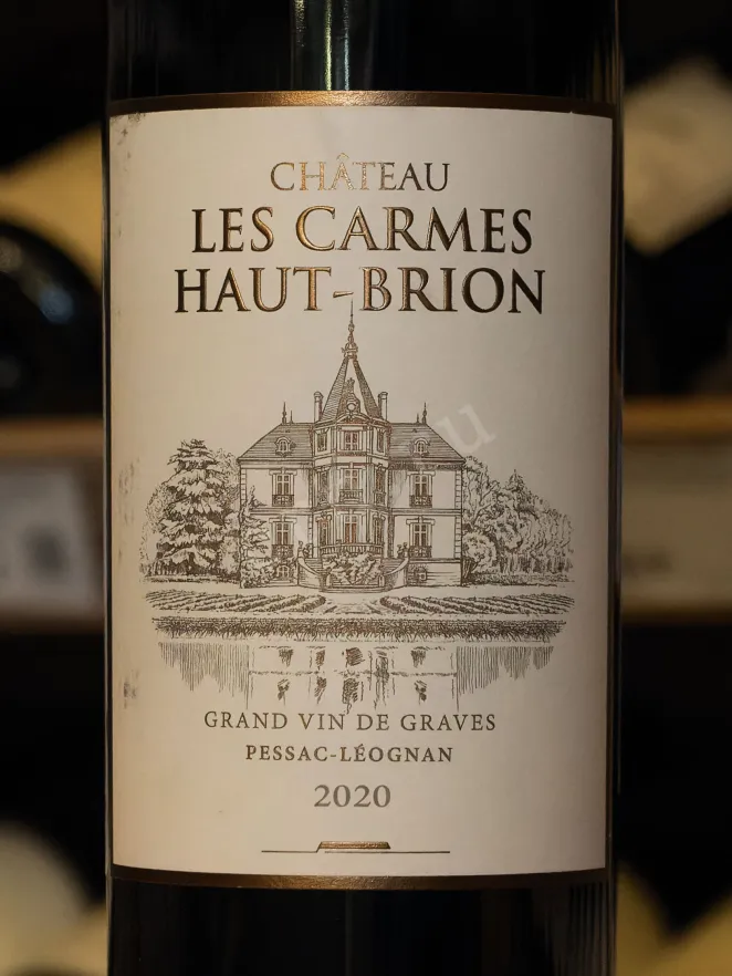 В магазине Крю Профи Chateau les Carmes Haut-Brion Pessac-Leognan 2020 0.75 л