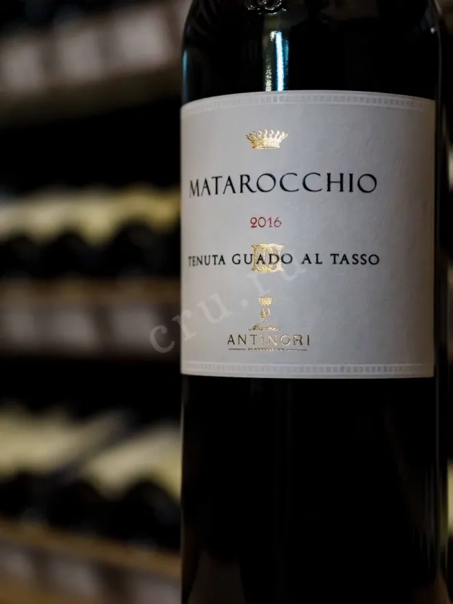 В магазине Крю Профи Tenuta Guado Al Tasso Matarocchio Bolgheri Superiore DOC 2016 0.75 л