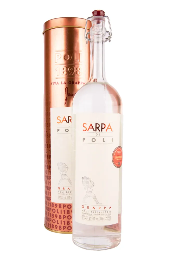 Граппа Sarpa di Poli in tube  0.7 л