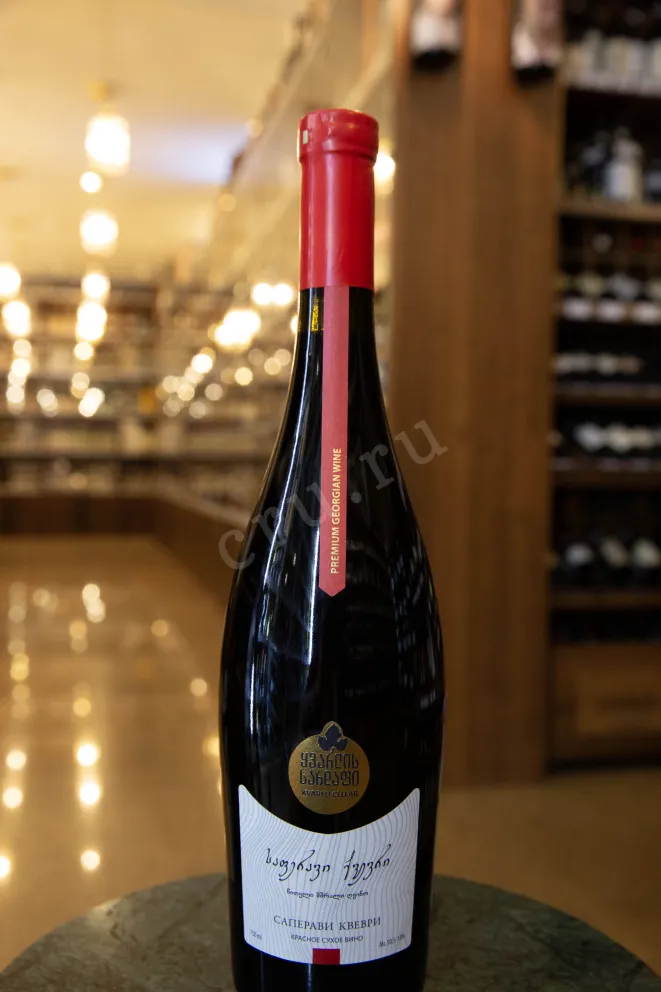 В магазине Крю Профи Kvareli Cellar Saperavi Qvevri in gift box 2019 0.75 л