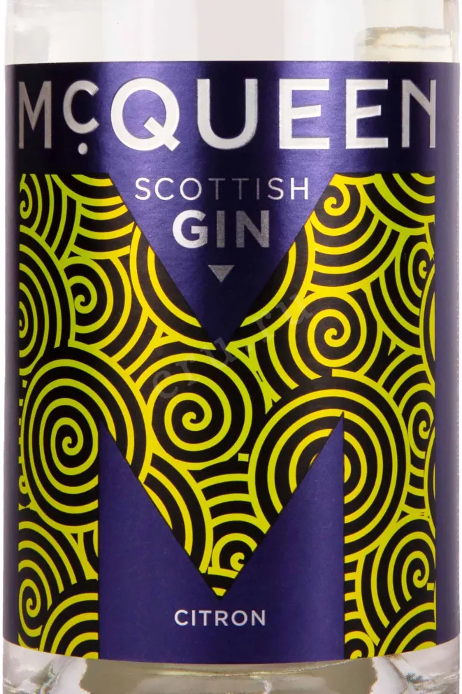 Этикетка McQueen Citron 0.7 л