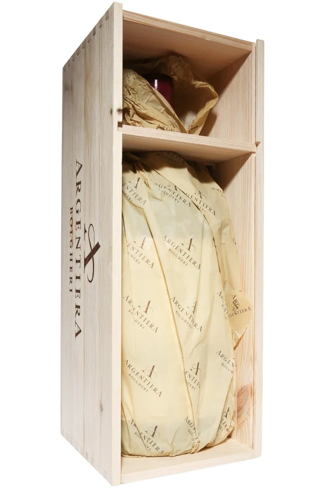 В деревянной коробке Argentiera Villa Donoratico Bolgheri Rosso DOC in wooden box  2022 3 л