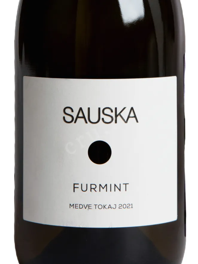 Этикетка Sauska Furmint Medve Tokaj 2021 0.75 л