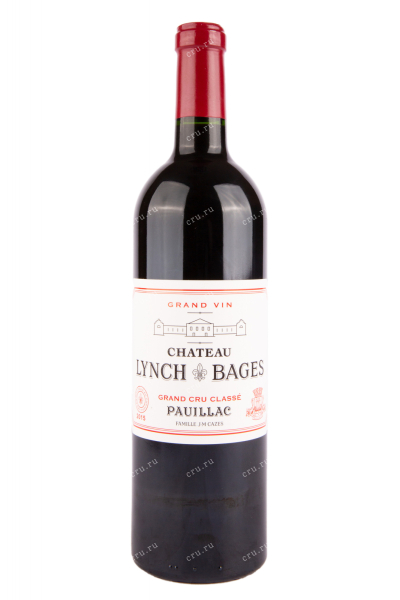 Вино Chateau Lynch Bages Grand Cru Classe Pauillac 2015 0.75 л