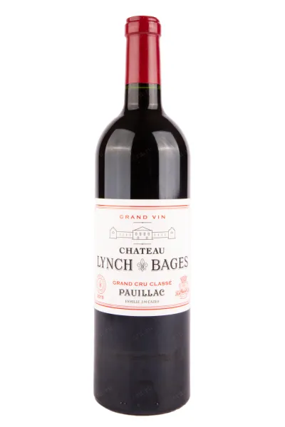 Вино Chateau Lynch Bages Grand Cru Classe Pauillac 2015 0.75 л