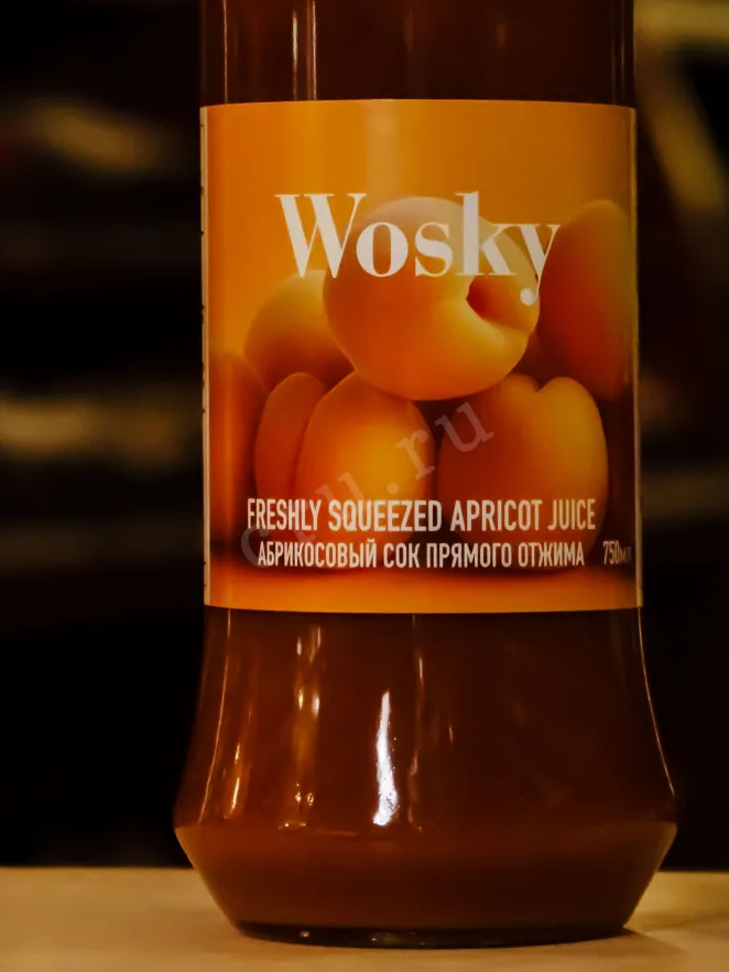 В магазине Крю Профи Wosky Freshly Squeezed Apricot 0.75 л