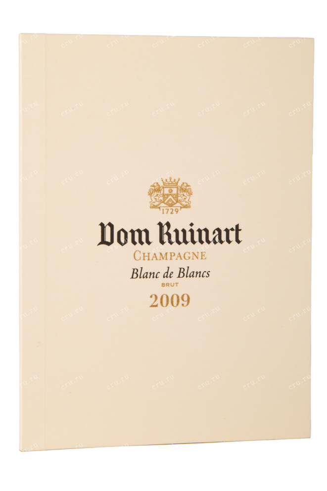 Подарочная коробка игристого вина Dom Ruinart Blanc de Blancs 2009 0.75 л