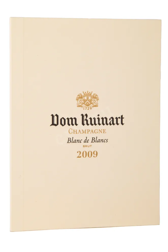 Подарочная коробка игристого вина Dom Ruinart Blanc de Blancs 2009 0.75 л