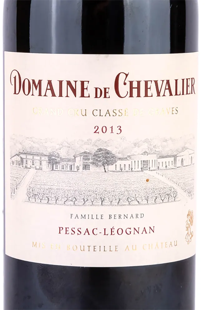 Этикетка Domaine de Chevalier Grand Cru Classe de Graves Pessac-Leognan  2013 0.75 л
