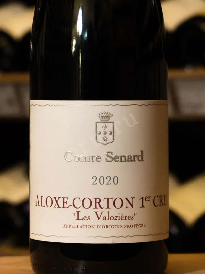 В магазине Крю Профи Comte Senard Aloxe-Corton Premier Cru Les Valozieres 2020 0.75 л