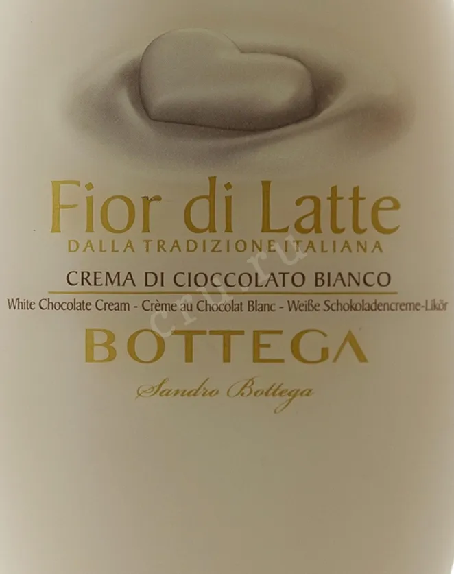 Этикетка Bottega Fior di Latte 0.5 л
