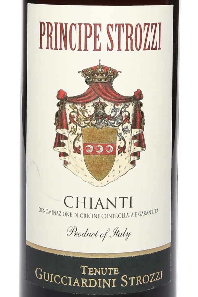 Этикетка Principe Strozzi Chianti DOCG 2022 0.75 л
