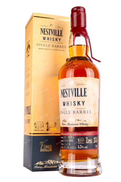 Виски Nestville Single Barrel gift box  0.7 л