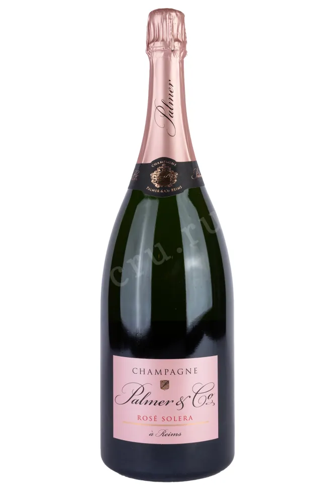 Этикетка Champagne Palmer & Co Rose Solera gift box 2019 1.5 л