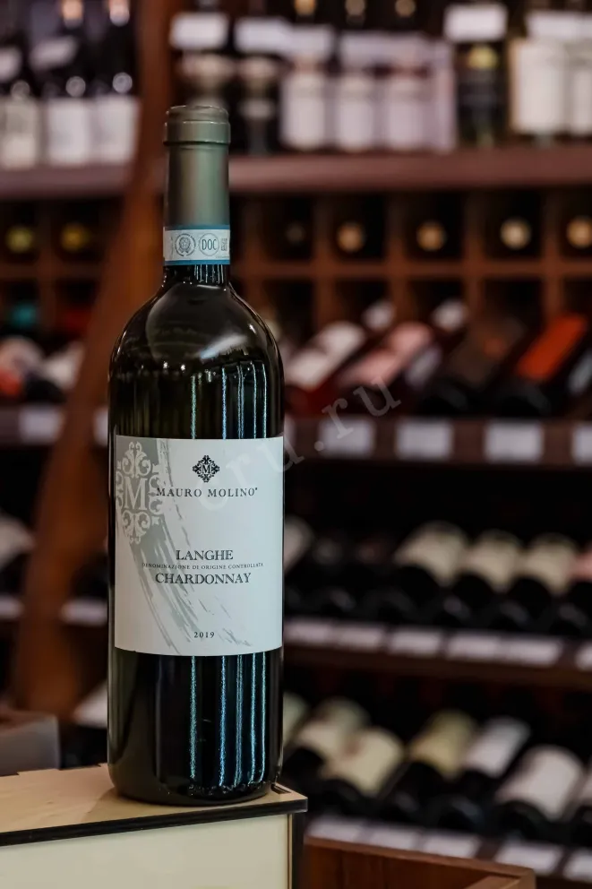 В магазине Крю Профи Mauro Molino Langhe Chardonnay 2019 0.75 л