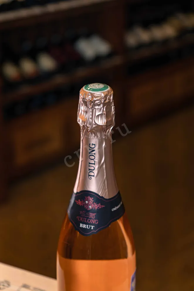 Пробка Dulong Cremant de Bordeaux Brut Rose 2023 0.75 л