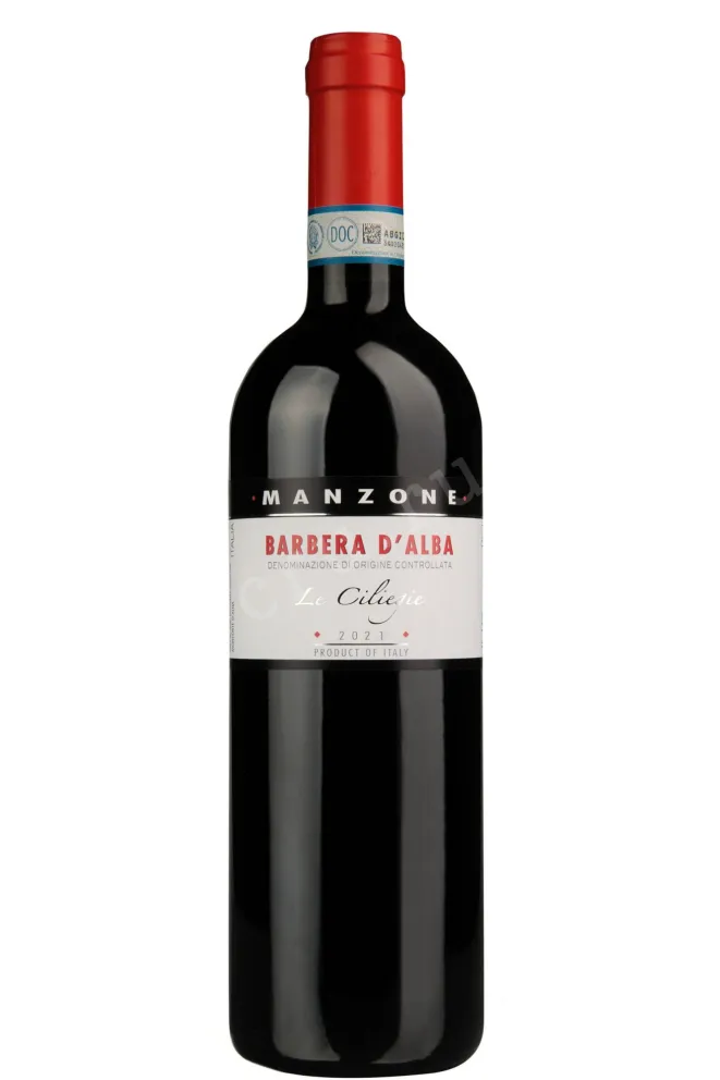 Вино Manzone Le Ciliegie Barbera d'Alba 2021 0.75 л