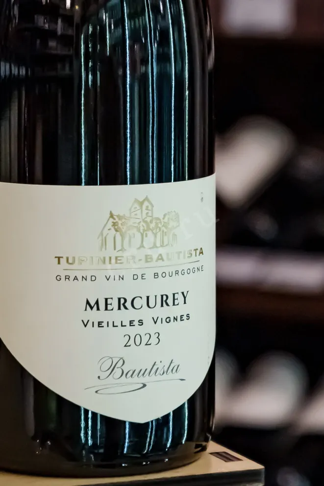 В магазине Крю Профи Tupinier-Bautista Vieilles Vignes Mercurey AOC 2023 0.75 л